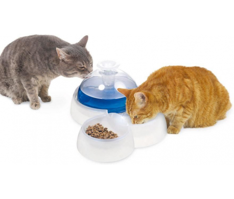 Cat it Drinkfontein met voerbak Cat it Drinkfontein met voerbak