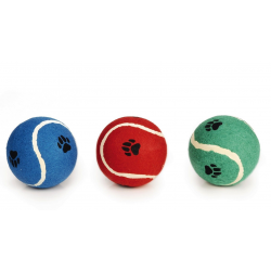 Tennisbal met pootprint - Extra groot