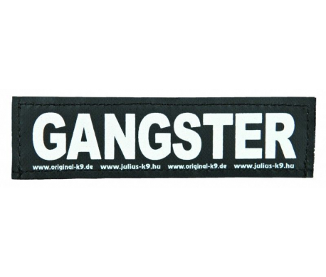 Julius-K9 velcro sticker gangster Julius-K9 velcro sticker gangster