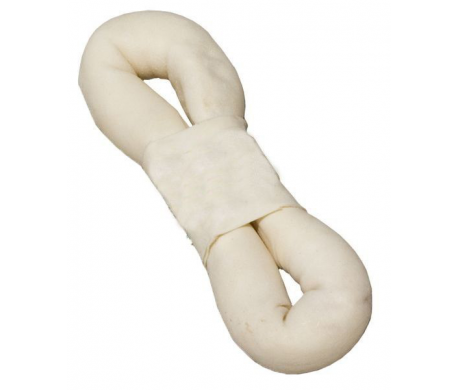 Kauwbot Witte lus 11-12 inch Kauwbot Witte lus 11-12 inch