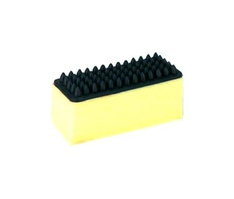 Spons met rubbernoppen Spons met rubbernoppen