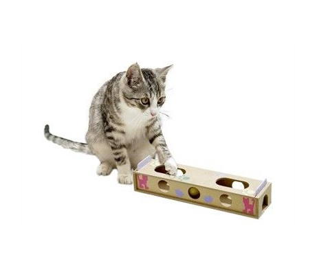 Smart cat rechte lijn met ratelbal Smart cat rechte lijn met ratelbal