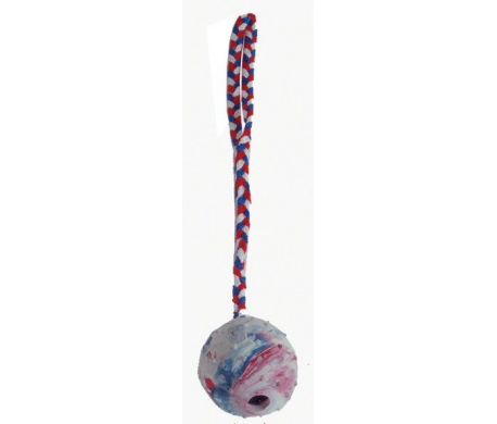Rubber bal met koord Rubber bal met koord