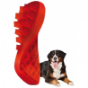Pet+Me dog long hair brush (rood)