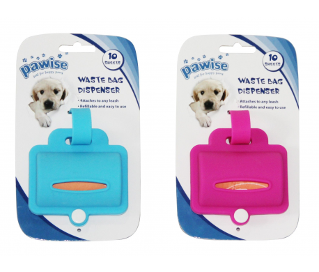 Waste bag dipenser silicone (incl 20 bags) Waste bag dipenser silicone (incl 20 bags)
