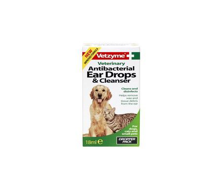 Vetzyme Oordruppels en Cleanser Vetzyme Oordruppels en Cleanser