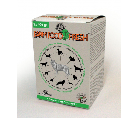 Farm Food pens-hart compleet 800 gr Farm Food pens-hart compleet 800 gr