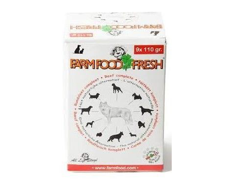 Farm Food vlees compleet 9x110 gr Farm Food vlees compleet 9x110 gr