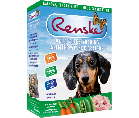 Renske Vers Vlees - Kalkoen & Eend 9+1 gratis Renske Vers Vlees - Kalkoen & Eend 9+1 gratis