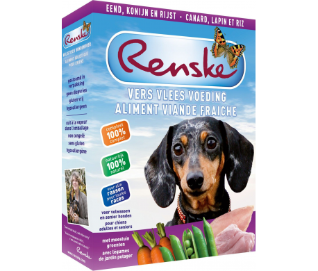 Renske Vers Vlees - Eend & Konijn 9+1 gratis Renske Vers Vlees - Eend & Konijn 9+1 gratis