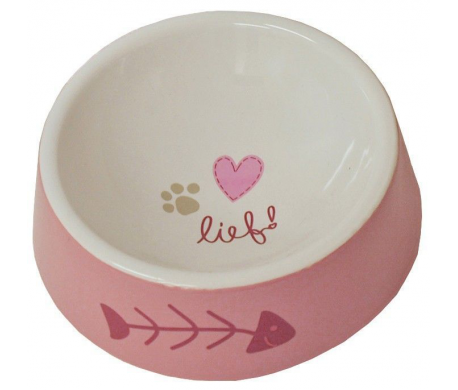 Lief! Girls Keramiek Eetbak Kat Lief! Girls Keramiek Eetbak Kat