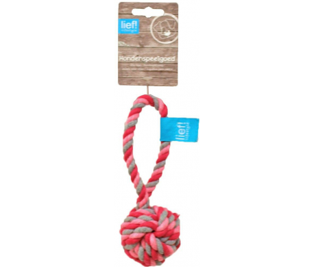 Lief! Girls Hondenspeelgoed Floss Bal Lief! Girls Hondenspeelgoed Floss Bal
