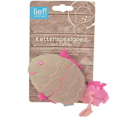 Lief! Girls Speelvis met Catnip Lief! Girls Speelvis met Catnip