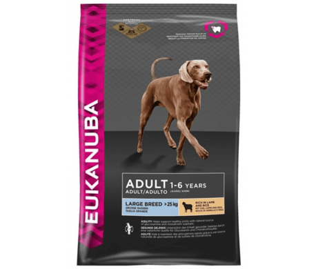 Eukanuba Adult Large Breed Lam/Rijst 12 kg Eukanuba Adult Large Breed Lam/Rijst 12 kg