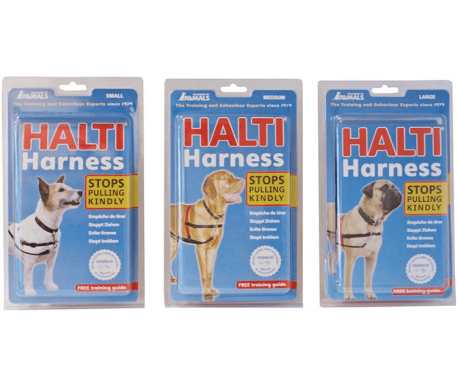 Halti harness rood/zwart Halti harness rood/zwart