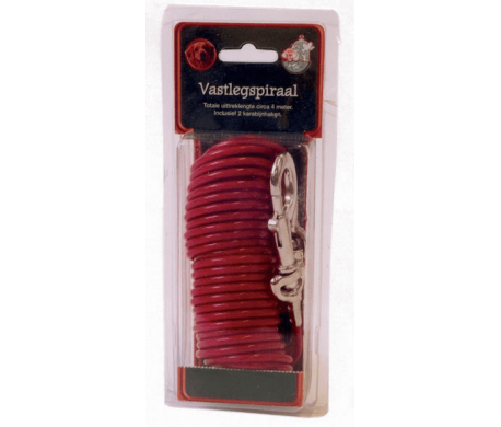 Nylon vastlegspiraal maximum 4 meter Nylon vastlegspiraal maximum 4 meter