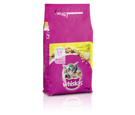 Whiskas Droog Junior Kip Whiskas Droog Junior Kip