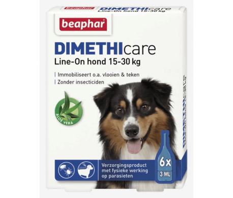 Dimethicare Line-on hond 15-30kg Dimethicare Line-on hond 15-30kg