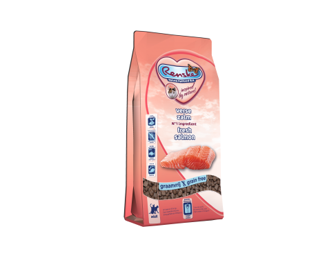 Renske Kat Graanvrij met zalm Renske Kat Graanvrij met zalm