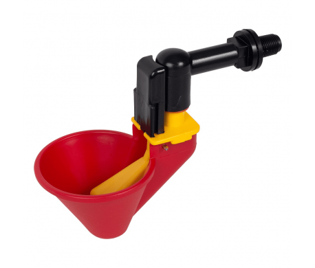 Verlengstuk haaks + drinkcup rood Verlengstuk haaks + drinkcup rood
