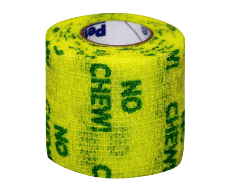 Petflex Bandage Geel No Chew 5cm Petflex Bandage Geel No Chew 5cm