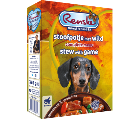 Renske Vers Vlees - Graanvrije Stoofpotje Met Wild Renske Vers Vlees - Graanvrije Stoofpotje Met Wild