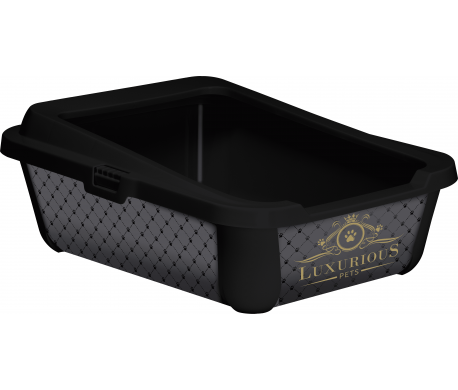 Kattenbak open met rand 'Luxurious' Kattenbak open met rand 'Luxurious'
