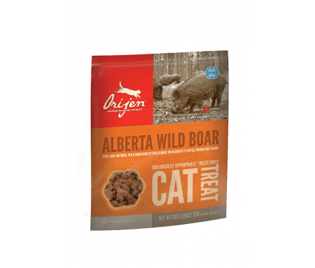 Orijen Freeze-Dried Cat Treats Wild Boar Orijen Freeze-Dried Cat Treats Wild Boar
