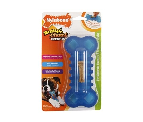 Nylabone - Romp 'n Chomp Freezer Bone with Treat Nylabone - Romp 'n Chomp Freezer Bone with Treat
