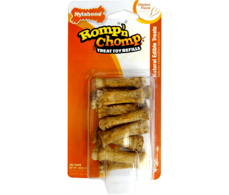 Nylabone - Romp 'n Chomp Treat Refill Mini Soupers - 9st Nylabone - Romp 'n Chomp Treat Refill Mini Soupers - 9st