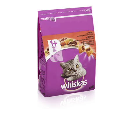 Whiskas Droog Rund 950 gr Whiskas Droog Rund 950 gr