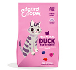 Edgard & Cooper kattenvoer Kitten Eend en Kip 2 kg