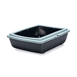 Beeztees Kattenbak Juliet Eco Lichtblauw/Zwart