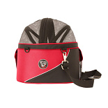 DoggyRide Draagtas Cocoon Rood/Zwart XXL