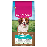 Eukanuba Hondenvoer Adult S/M Grain Free Lamb 12 kg