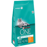 Purina One Kattenvoer Adult kip en volkoren granen 1,5 kg