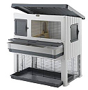 Ferplast Knaagdierverblijf Grand Lodge 140 Plus Grijs