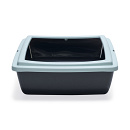 Beeztees Kattenbak Juliet Eco Lichtblauw/Zwart