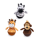 Beeztees Kattenspeelgoed Jungle Wobblers Assorti