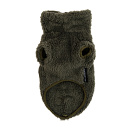 51 Degrees North Hondentrui Turtle Teddy Dark Green