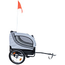 Hondenfietskar Runner 1 Black Edition Grijs/Grijs