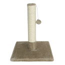 Krabpaal Caty Novo met Bal en Bel Taupe<br> 45 cm