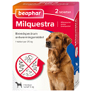 Beaphar Milquestra wormtabletten hond 2 tabl.