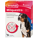 Beaphar Milquestra wormtabletten hond 4 tabl.
