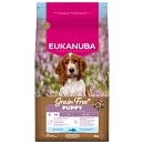 Eukanuba Hondenvoer Puppy S/M Grain Free Ocean Fish 3 kg