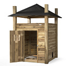 Voldux Kippen- of konijnenhok Hooiberg Loes