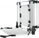 TRIXIE Universeel achterhek zilver/zwart