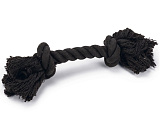 Beeztees Flossytoy 2 Knopen Zwart