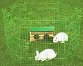 Draadren 6-delig Appelgroen