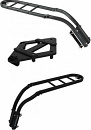 DoggyRide Britch Rack + Basket Adapter Zwart